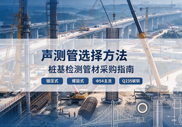 蒸湘声测管选型标准